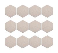 Pesfehhy Paquete de 12 Paneles de Espuma AcúStica, Autoadhesivos una Prueba de Sonido, para Aislamiento AcúStico y Tratamiento AcúStico (Camello Poco Profundo)