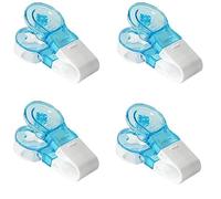 Pesfehhy Pastillas PortáTil, Sin Contacto, Herramienta FáCil de Sacar para Sacar Medicamentos, Abridor de Paquetes de Ampollas de Pastillas, 4 Piezas