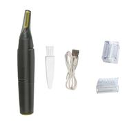 Pesfehhy Recortador de Pelo de Nariz Eléctrico para Hombres, Portátil, Recargable por USB, Recortador de Pelo de Nariz y Oreja, Herramienta de Recorte Profesional