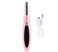 Pesfehhy Rizador de Pestañas Eléctrico con Calefacción, Kit de Rizador de Maquillaje con Carga USB, Rizador de Pestañas Natural de Larga Duración, Color Rosa