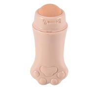 Pesfehhy Rodillo VolcáNico Natural Control de Aceite Piedra Rodante Herramienta para el Cuidado de la Piel Limpieza AbsorcióN de Aceite Bola de Rodillo Rosa