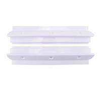 Pesfehhy Soporte de AleróN de Panel Solar ABS Resistente una los Rayos UV Soporte de Montaje Solar de Lado 460 mm para Techo de Caravana/Caravana/Autocaravana B