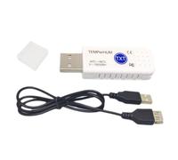 Pesfehhy Termómetro USB Sensor de Temperatura para Computadora Sonda de Temperatura Monitor Remoto para la Industria de Acuarios TEMPerHUM