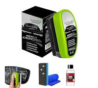 Peshoriadm Automotive Oil Film Cleaning Brush, Peshoriadm Glass Cleaning Board, Oil Film Remover for Car Window, Universal Anti-Rain Fog Wipe Board Improves Clarity and Visibility (1, NEW2.0)