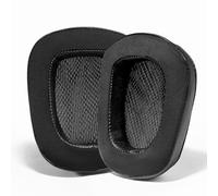 PESLNG Almohadillas de reemplazo de Cuero sintético Profesional para Logitech G35 G930 G933 G933S G935 G633 G633S G635 G533 G430 G431 G432 G433 G332 G230 G231 G233 (Gel refrescante-Negro)