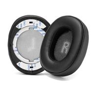 PESLNG Almohadillas de repuesto profesionales para auriculares JBL E55BT con espuma viscoelástica de alta calidad para mayor comodidad y durabilidad (cuero proteína negro)