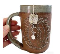 Peso de la bolsa de té, cadena de soporte de bolsa de té de acero inoxidable con clip, clip reutilizable para bolsas de té, infusor de té de malla extra fina, más vertical de hojas sueltas (#D)
