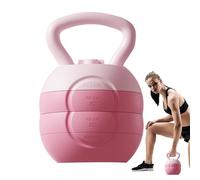 Peso Kettlebell, Fitness Kettlebell | Pesa rusa de fuerza de agarre - Home Fitness Entrenamiento de fuerza suave Pesas rusas ajustables para hombres y mujeres principiantes