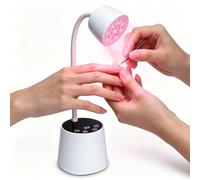 Peso Lámpara LED para uñas Luz para curar uñas con tecnología de secado eficiente y puerto de carga USB Luz de curado LED de bajo calor respetuosa con la piel