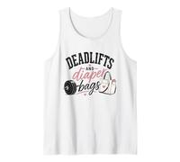 Peso Muerto y Bolsas de pañales Funny Gym Mom Camiseta sin Mangas