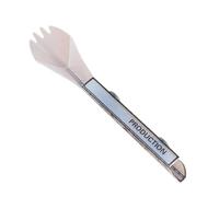 Peso plegable Spork utensilios para acampar pícnics aire libre cubiertos cuchara de portátil para acampar senderismo cuchara de