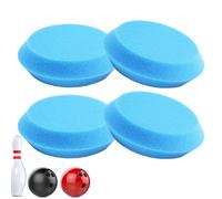 Pesolio - Almohadilla de molienda de bolas de bolos, almohadilla de espuma para bolos, poliéster profesional y portátil (4) para optimización del rendimiento, renovación de Supe