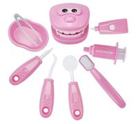 Pesoncarl Juegos de Doctor, Juego de Juego de Dentista para Niños, de de Dentista Simulado para Niños Pequeños, Kit de Médico para Suave y Seguro para, Niñas a Partir de 4 Años, Estilo