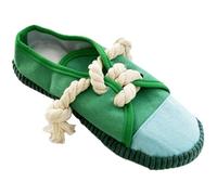 Pesoncarl Juguete para mordedura Perro, Juguetes para Masticar Perros Tela Segura con Sonidos, Juguetes Entrenamiento con Forma Zapato Lona simulación, Dientes Lavables para Entrenamiento e i.