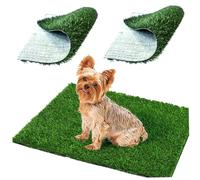 Pesoncarl Padena de Hierba para Perros 2pcs 18x23 Pulgadas de Hierba para Perros Pee Pee Alta DE Pieza DE Pieza del Culo del CULTA DESDIVA