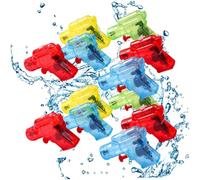 Pesoncarl Pequeñas Pistolas de Agua Mini Pistola Verano Playa Agua Luchando Juguete Piscina Juego 50PCS Color Aleatorio, Piscina