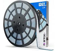 Pesos Adhesivos Stix Edgy Slim en Rollo para Llantas 1200x5g | Fabricados en zinc, acero galvanizado, revestimiento de plástico, con borde de demolición, apto para llantas de aleación
