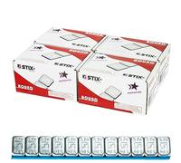 Pesos Adhesivos Stix Rounded Slim para Llantas de Aleación 60g 200 Uds | Fabricados en zinc, división en tiras de 12x5 g, acabado galvanizado, espesor de 3.5 mm, con cinta adhesiva ancha