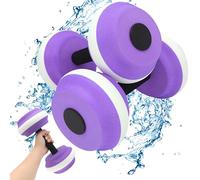 Pesos de agua para ejercicio de la piscina 2 PCS Equipo de aeróbicos de agua EVA Eva Alevadas de agua Resistencia Pesos de agua Equipo de fitness para ejercicio de la piscina, pesas de la piscina par