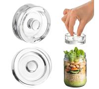 Pesos de Fermentación,Pesas de Vidrio Para Fermentación,Piedra Pesada Fermentada De Boca Ancha,Fermentación en Tarros de Boca Ancha,Adecuado para remojar y fermentar chucrut,pepino y otros alimentos