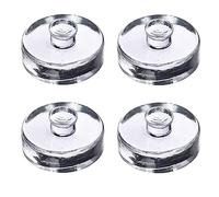 Pesos de fermentación Westmark - set para fermentación compuesto por 4 pesos para fermentación, accesorios para fermentación - vidrio, Ø 7 cm, 4 uds.