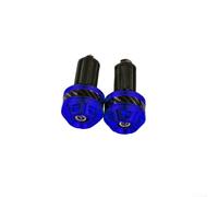 Pesos de fibra de carbono para manillar de motocicleta, bloques de equilibrio de aleación, dorado, negro, rojo, azul, titanio, 6,1 cm (BWQ-055 azul)