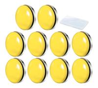 Pesos de mantel - Soportes de tela pesados con suelo pesado | Accesorios para cortinas magnéticas | Sin cortinas de puerta de techo de mesa enrolladas | Clips de cortina fuerte y resistente al viento