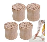 Pesos De Patrón Para Coser - Pesos De Tela De Madera Redondos De 5,5x5,5x5,5 Cm, Peso De Corte De Muestra | Pisapapeles Para Planchar Y Acolchar, Para Escribir, Dibujar, Manualidades, Accesorios De Co