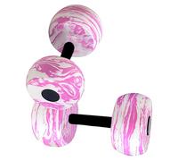 Pesos de piscina - Foam Aquatic Dumbbells, Two Piece Set, Lightweight Grip Handles, Durable Float Design | For Pool Ejercise Swimming Training Jogging Sports Outdoor Gym Fitness Activities Men Women