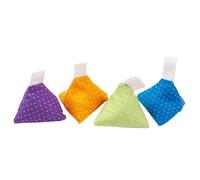 Pesos de tela, 4 pesos de papel triangulares con un mango, juego de 4 unidades, adecuados para manualidades, escritura, dibujo, fabricación de ropa, bordado, principiantes y profesionales