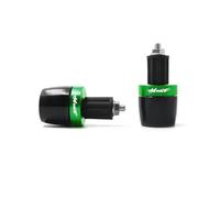 Pesos Finales De Barra De Motocicleta Adecuados para CB400 500 600 599 CBR CB900F 600 900 CB600F CB500F CB919 7/8" Extremos Manillar Motocicleta(Green)