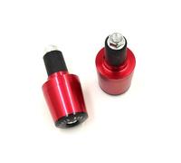 Pesos Finales De Barra De Motocicleta Adecuados para ER-6f ER6F ZX-10R ZX10R ZX-6R 636 Extremos Manillar Motocicleta(1 Pairs Red-A)