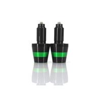 Pesos Finales De Barra De Motocicleta Adecuados para GSX-S750A GSX-S750ZA GSX-S950 GSXS750A GSXS750ZA GSXS950 Extremos Manillar Motocicleta(1 Pairs Green-B)