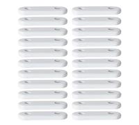 Pesos para Cortinas de Plomo Anti-Viento para Terraza, Balcón y Dormitorio - Kit de Contrapesos Metálicos (28g*25)