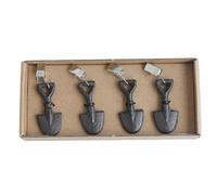 Pesos para Manteles de Mesas Exteriores 4 piezas colgante metálico | Gancho Clip Para Mantel Con Forma De Pala para Jardin Camping Playa Barbacoa
