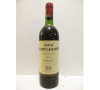 pessac-léognan château malartic-lagravière grand cru classé rouge 1976 - bordeaux
