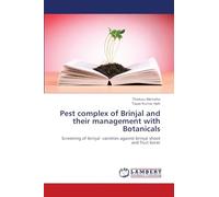 Pest complex of Brinjal and their management with Botanicals: Screening of brinjal varieties against brinjal shoot and fruit borer