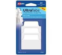 Pesta as Avery Multiuse Ultra de 5 x 3,8 cm, blancas, grabables por ambos lados, 24 pesta as reposicionables (74787)