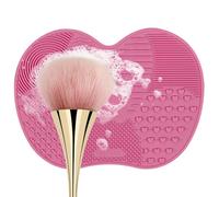 Pesta para limpieza de cepillo cosmético Pastolo para limpieza del cepillo, alfombrilla de limpieza de cepillo cosmético | Cleaning Pad, y de belleza utensilios estera con succión