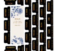 Pestaas bblicas 72 pestaas bblicas laminadas para mujeres y hombres Estudio Biblia Biblia fcil de leer y aplicar pestaas de ndice bblico