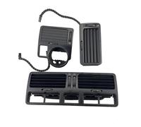 Pestaña de Salida de ventilación 1J1819710B para VW Bora Jetta Golf MK4, Salida de Aire Acondicionado de la Consola Delantera del Tablero (Intermedia) (1 Juego)