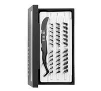 Pestañas autoadhesivas Nanolash - pre glued pestañas, pre-pegadas pestañas en racimos, DIY pestañas postizas pre glued, pestañas postizas self adhesive kit de extensión (SHORT, SPIKY)