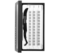 Pestañas autoadhesivas Nanolash - pre glued pestañas, pre-pegadas pestañas en racimos, DIY pestañas postizas pre glued, pestañas postizas self adhesive kit de extensión (INNOCENT)