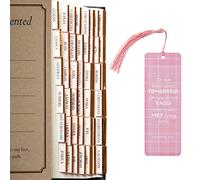 Pestañas bíblicas laminadas, para católicas u otras biblias, 96 pestañas, suministros de diario bíblico, regalo cristiano, 66 pestañas viejo y nuevo testamento, 9 pestañas