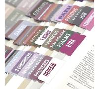 Pestañas bíblicas para estudiar pestañas de índice bíblico de la Biblia