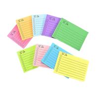 Pestañas de archivo, banderas para notas, índices adhesivos, libros coloridos, escribibles y reposicionables, marcadores de página, etiquetas adhesivas