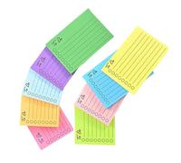 Pestañas de archivo, banderas para notas, pestañas adhesivas, índices, libros coloridos, escribibles y reposicionables, marcadores de página, etiquetas adhesivas coloridas