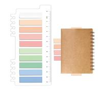 Pestañas De Índice Adhesivas, Notas Adhesivas - 200 Piezas Marcadores De Página Inscriptibles, Mejora La Experiencia Lectura De Bandas De Texto Para Estudiantes Y En