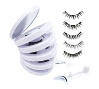 Pestañas Magnéticas 5 Pares Sin Pegamento Accesorios De Belleza Para