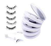 Pestañas Magnéticas Con Aplicador 5 Pares de Accesorios de Maquillaje para